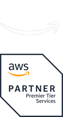 logo aws and badget aws