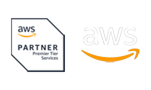 AWS Partner Badge and AWS Logo